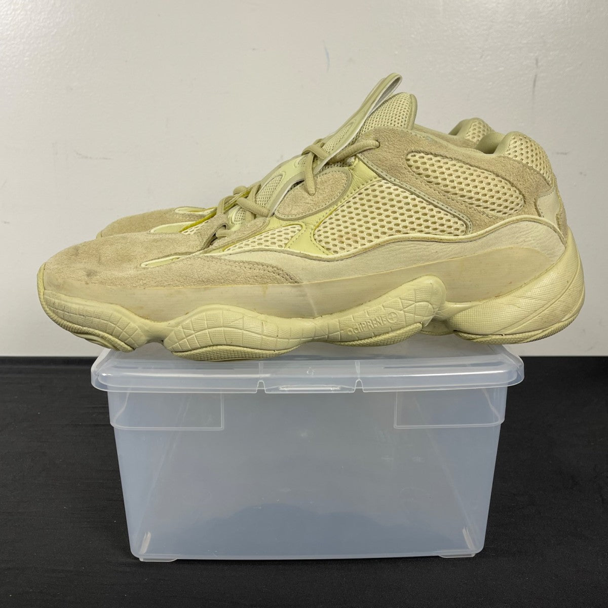 adidas Yeezy 500 Super Moon Yellow 14 (Moderately Worn Pre-Owned)adidasSuper Moon Yellow/Super Moon Yellow/Super Moon Yellow - Image 3