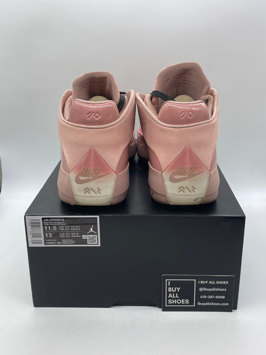 Air Jordan 40 'Light Arctic Pink' 11.5 (Moderately Worn Pre-Owned) - Image 3