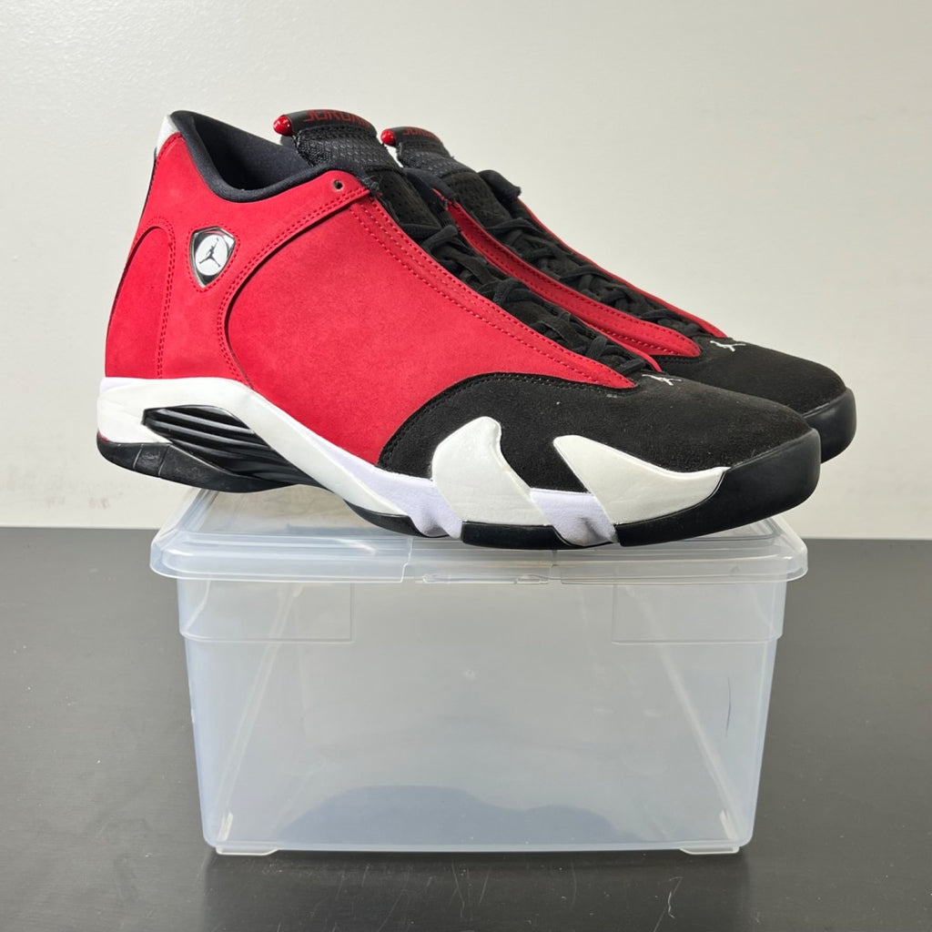 Jordan 14 Retro Gym Red Toro (Size 12) Lightly Worn - Image 1