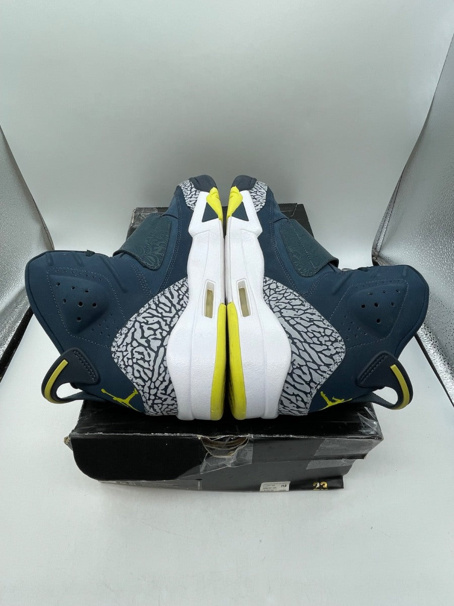Jordan Son Of Armory Navy/Electrolime-White 11.5 (Moderately Worn Pre-Owned)JordanArmory Navy/Electrolime-White - Image 6