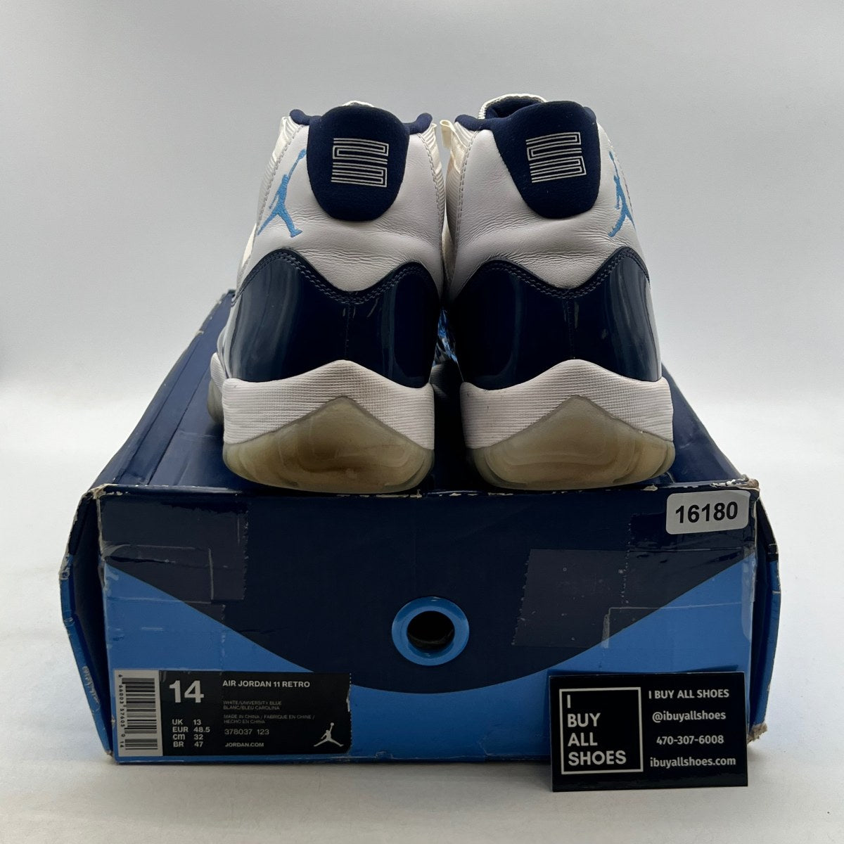Jordan 11 Retro UNC Win Like 82 - Image 3