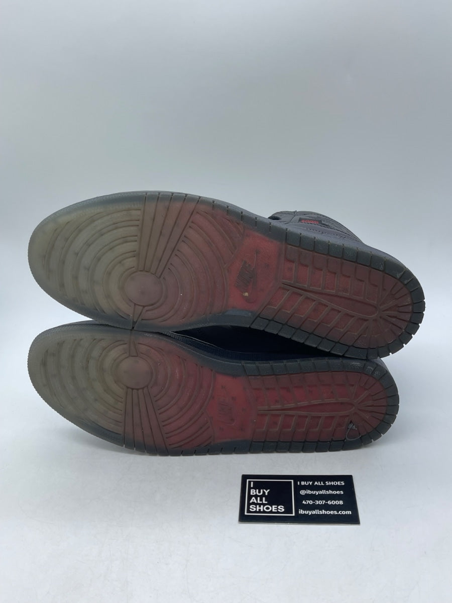 Jordan 1 Retro High Zoom Fearless 12 (Heavily Worn Pre-Owned) - Image 7