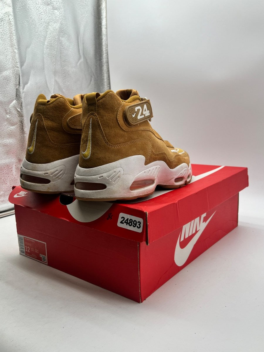 Nike Air Griffey Max 1 Wheat (2022) 12 (Heavily Worn Pre-Owned)NikeWheat/White/Gum Light Brown/Pollen - Image 5