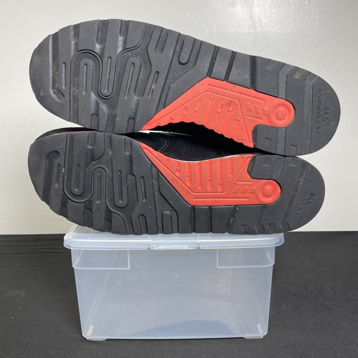 New Balance 998 Kithstrike Black Red 13 (Moderately Worn Pre-Owned)New BalanceBlack/Red - Image 5