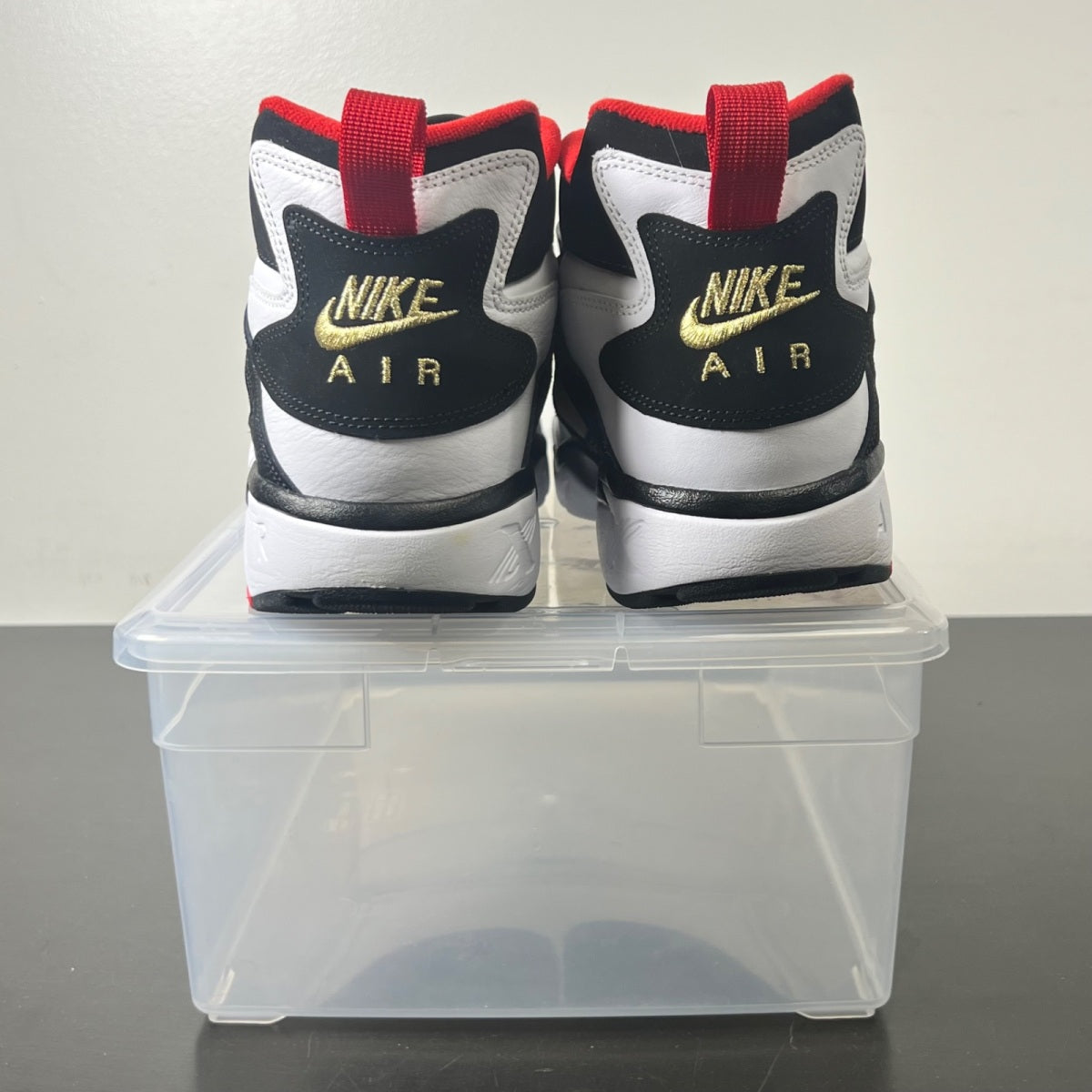 Nike Air Diamond Turf 49ers (2025) 13 (Lightly Worn Pre-Owned)NikeWhite/Fire Red/Black/Metallic Gold - Image 6