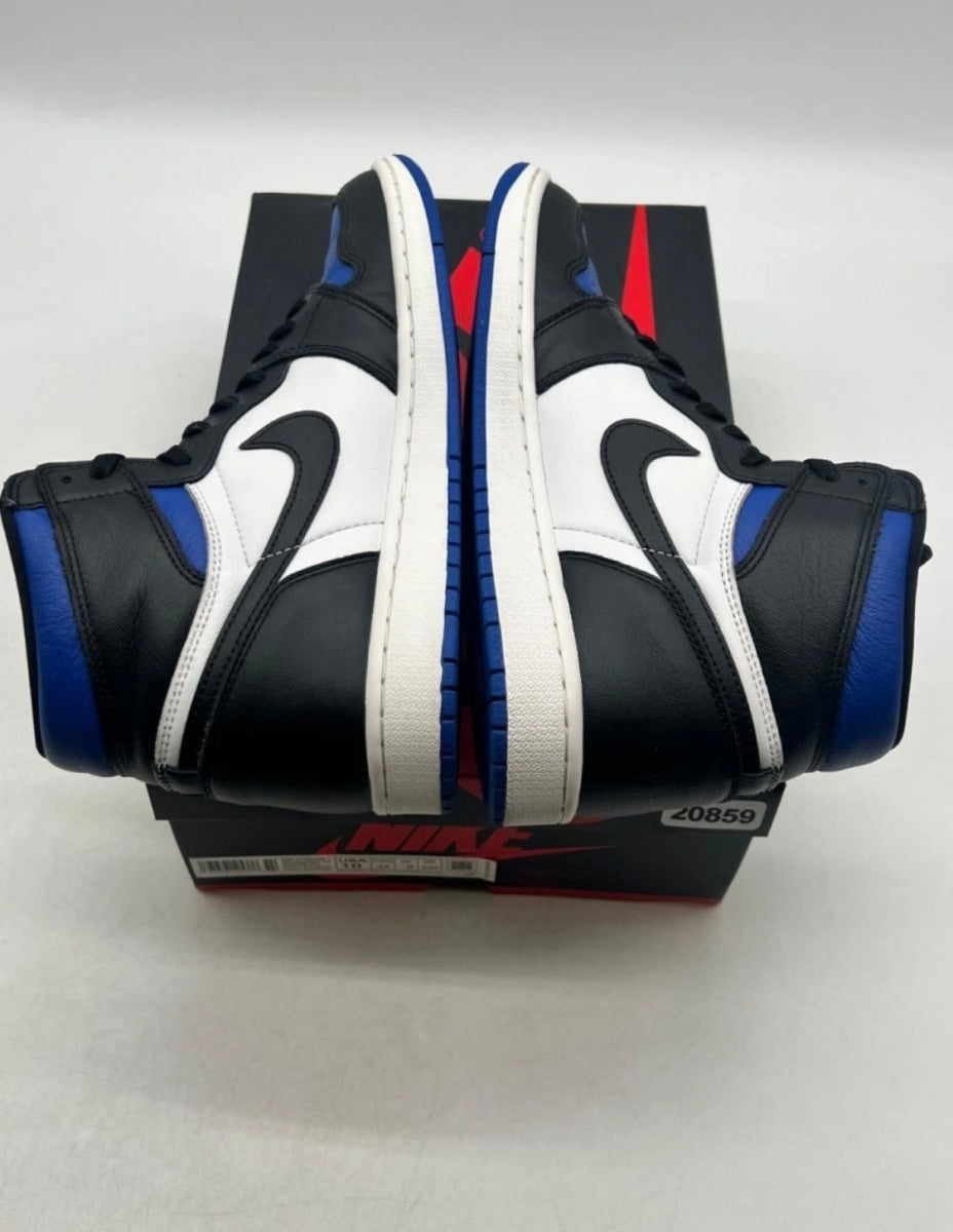 Jordan 1 Retro High Royal Toe 10 (Lightly Worn Pre-Owned)JordanBlack/White-Game Royal-Black - Image 9
