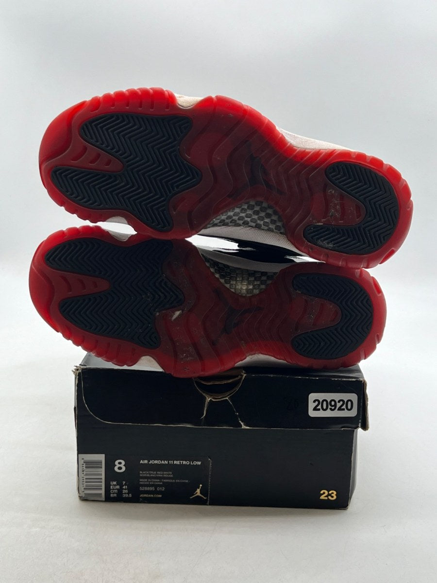 Jordan 11 Retro Low Bred (2015) 8 (Heavily Worn Pre-Owned) - Image 8