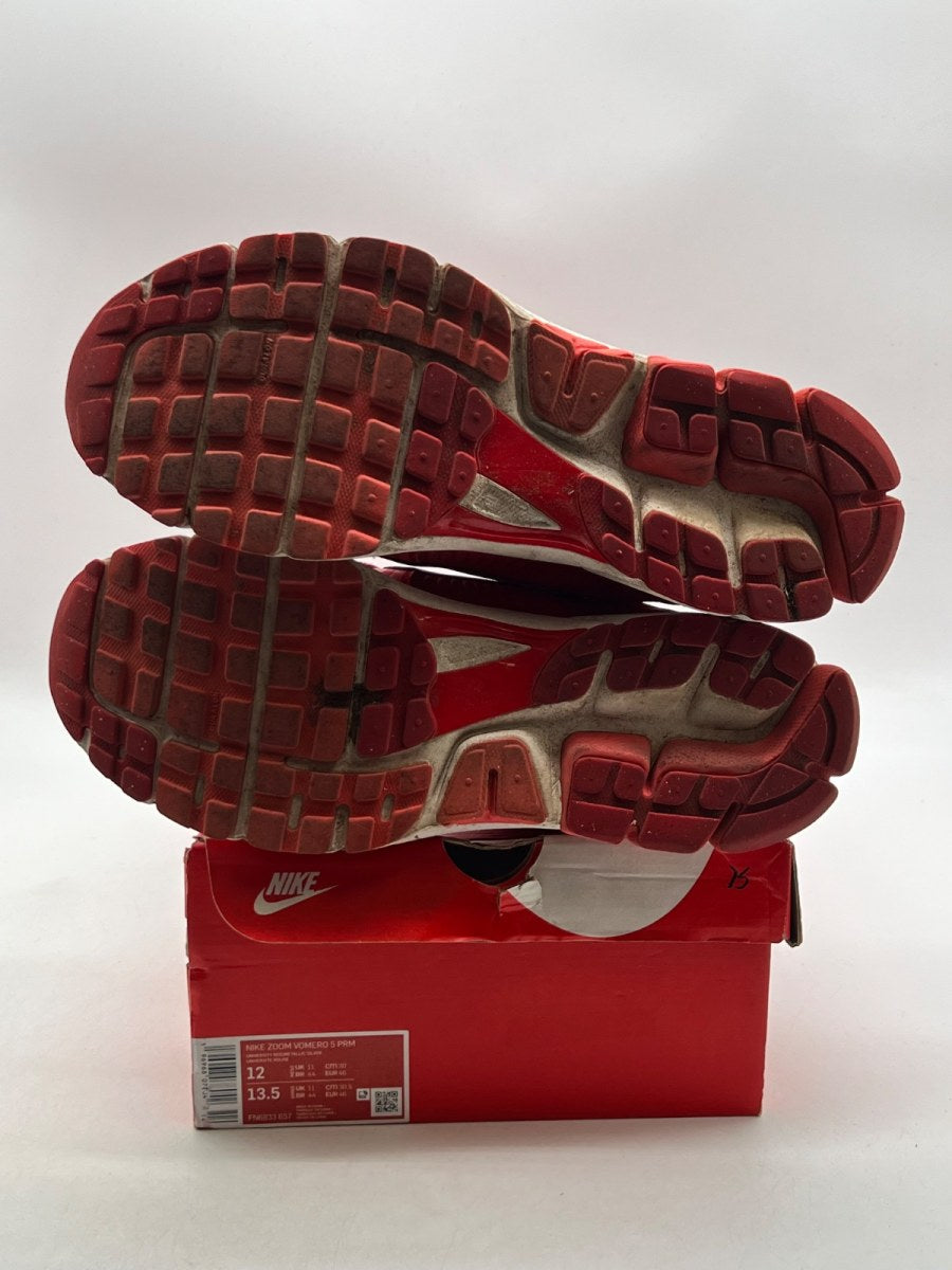 Nike Zoom Vomero 5 SP University Red 12 (Moderately Worn Pre-Owned)NikeUniversity Red/Metallic Silver/Washed Coral/Magic Ember/Summit White - Image 8