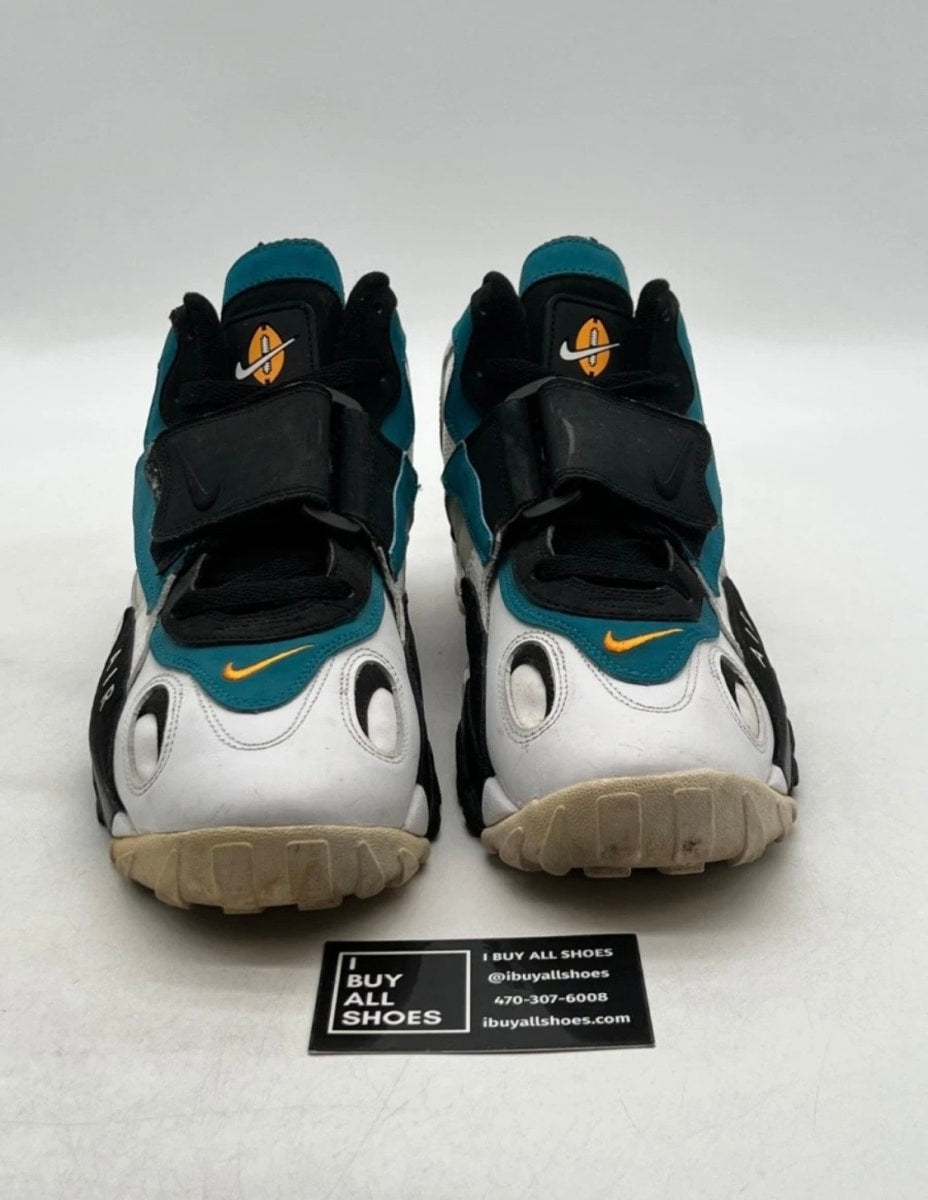 Nike Air Max Speed Turf Dan Marino 11 (Moderately Worn Pre-Owned)NikeWhite/Indstrl Orange-Black - Image 2