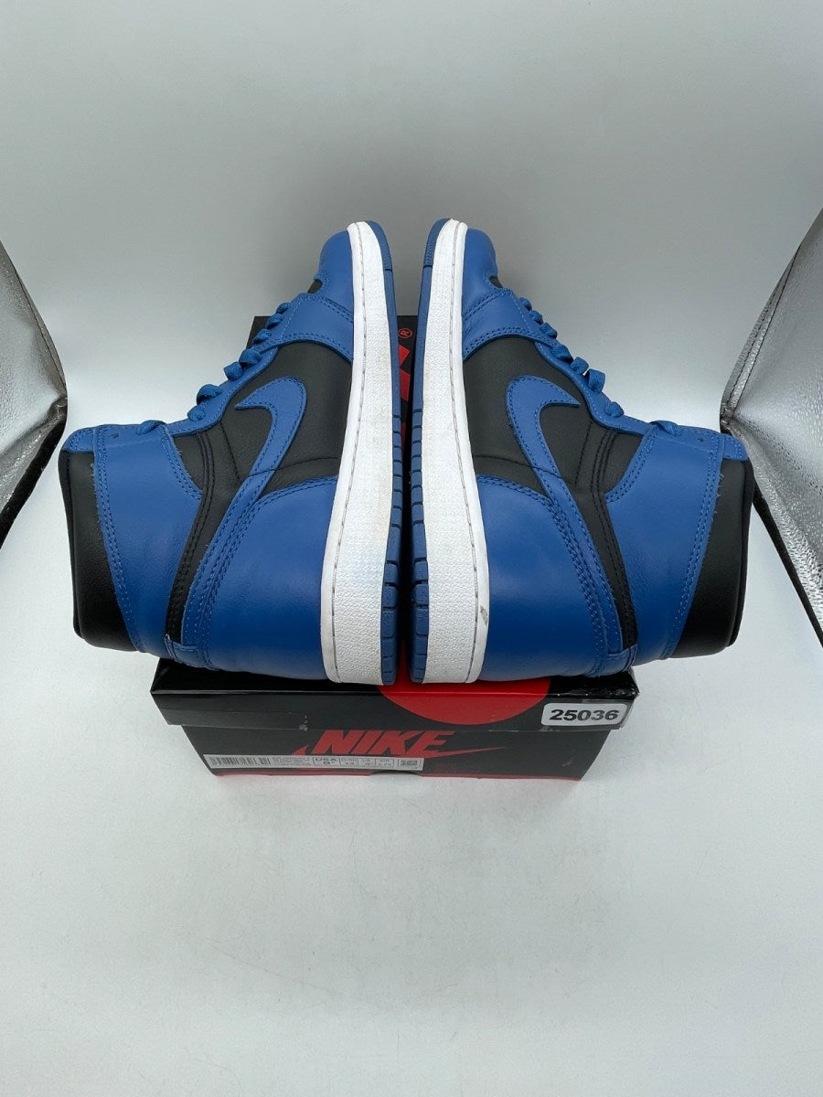 Jordan 1 Retro High OG Dark Marina Blue 9.5 (Moderately Worn Pre-Owned)JordanDark Marina Blue/Black-White - Image 6