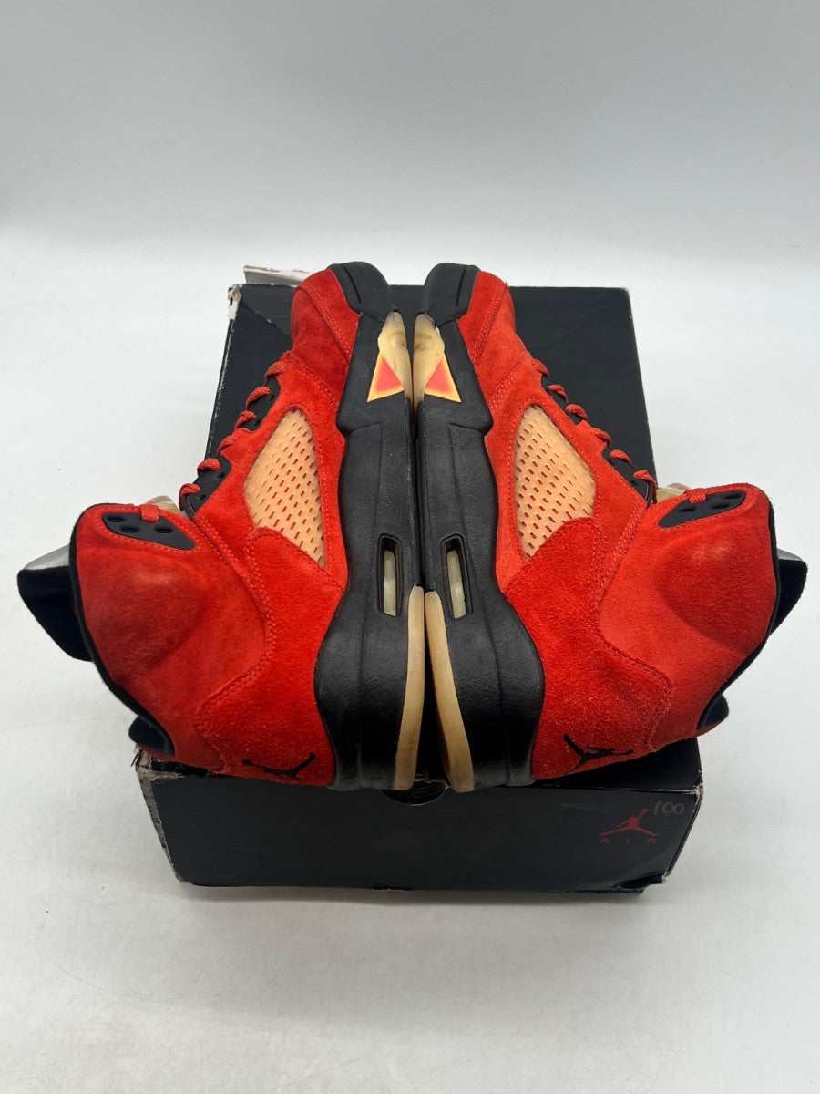 Jordan 5 Retro Dunk on Mars (Women's) 10.5W (Moderately Worn Pre-Owned) - Image 9