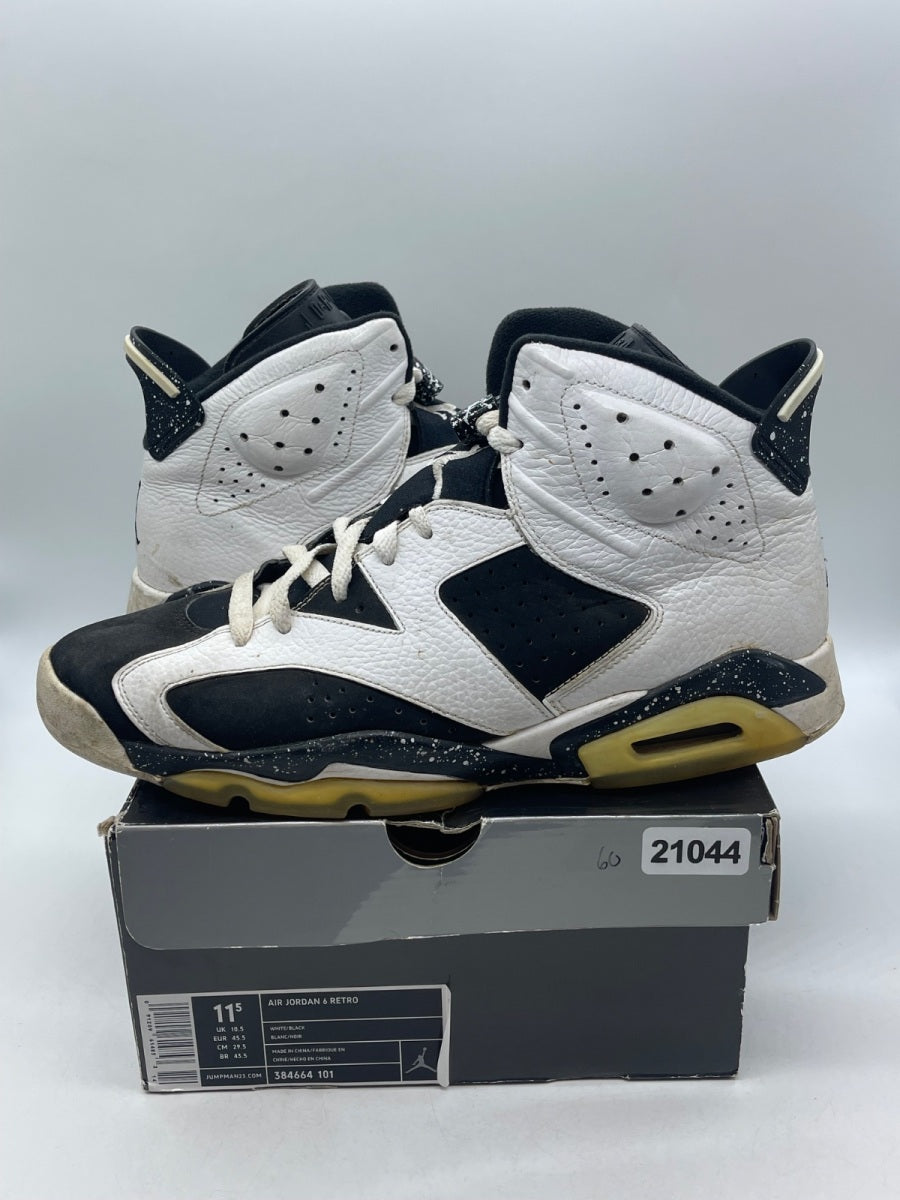 Jordan 6 Retro Oreo 11.5 (Moderately Worn Pre-Owned) - Image 1