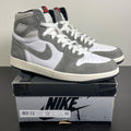 Jordan 1 Retro High OG Washed Black 10 (Moderately Worn Pre-Owned)JordanBlack/Fire Red/Light Smoke Grey/Sail - Image 1