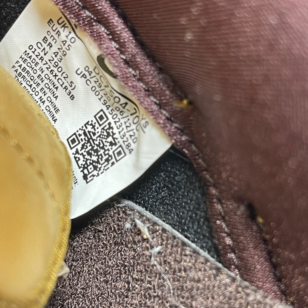 Nike Air Force 1 Low Wheat Dark Mocha 11 (Moderately Worn Pre-Owned)NikeWheat/Wheat-Dark Mocha - Image 6