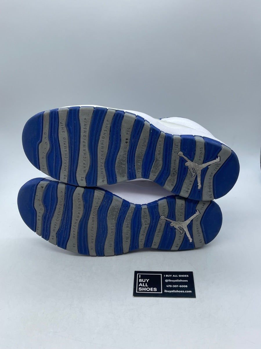 Jordan 10 Retro Old Royal 14 (Moderately Worn Pre-Owned) - Image 7