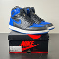 Jordan 1 Retro Royal (2017) 14 (Moderately Worn Pre-Owned)JordanBlack/Varsity Royal-White - Image 1