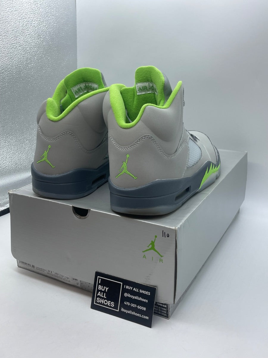 Jordan 5 Retro Green Bean (2022) 11.5 (Moderately Worn Pre-Owned) - Image 5