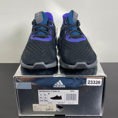 adidas Alphabounce 1 Kolor Black 9 (Moderately Worn Pre-Owned)adidasCore Black/Grey Five/Energy Ink - Image 2