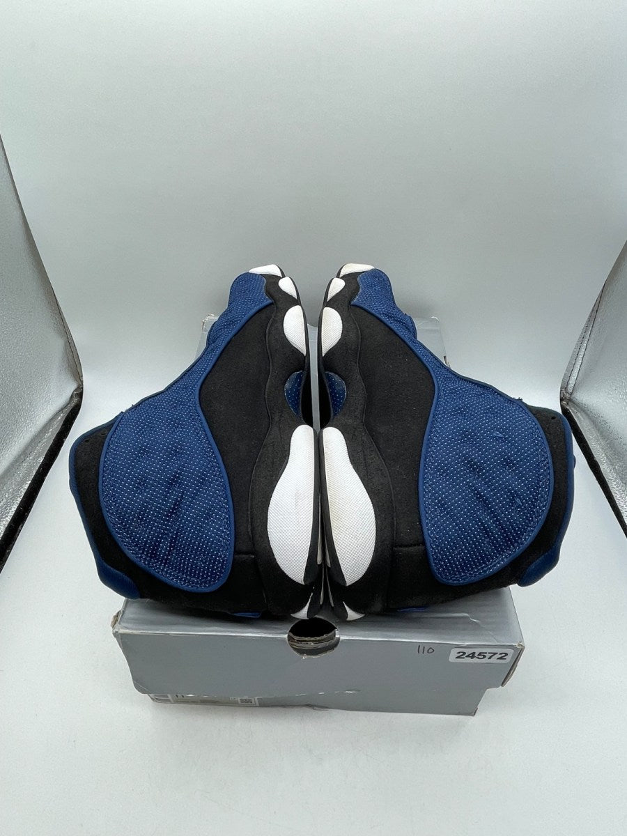 Jordan 13 Retro Brave Blue 11 (Moderately Worn Pre-Owned)JordanNavy/Black/White/University Blue - Image 6