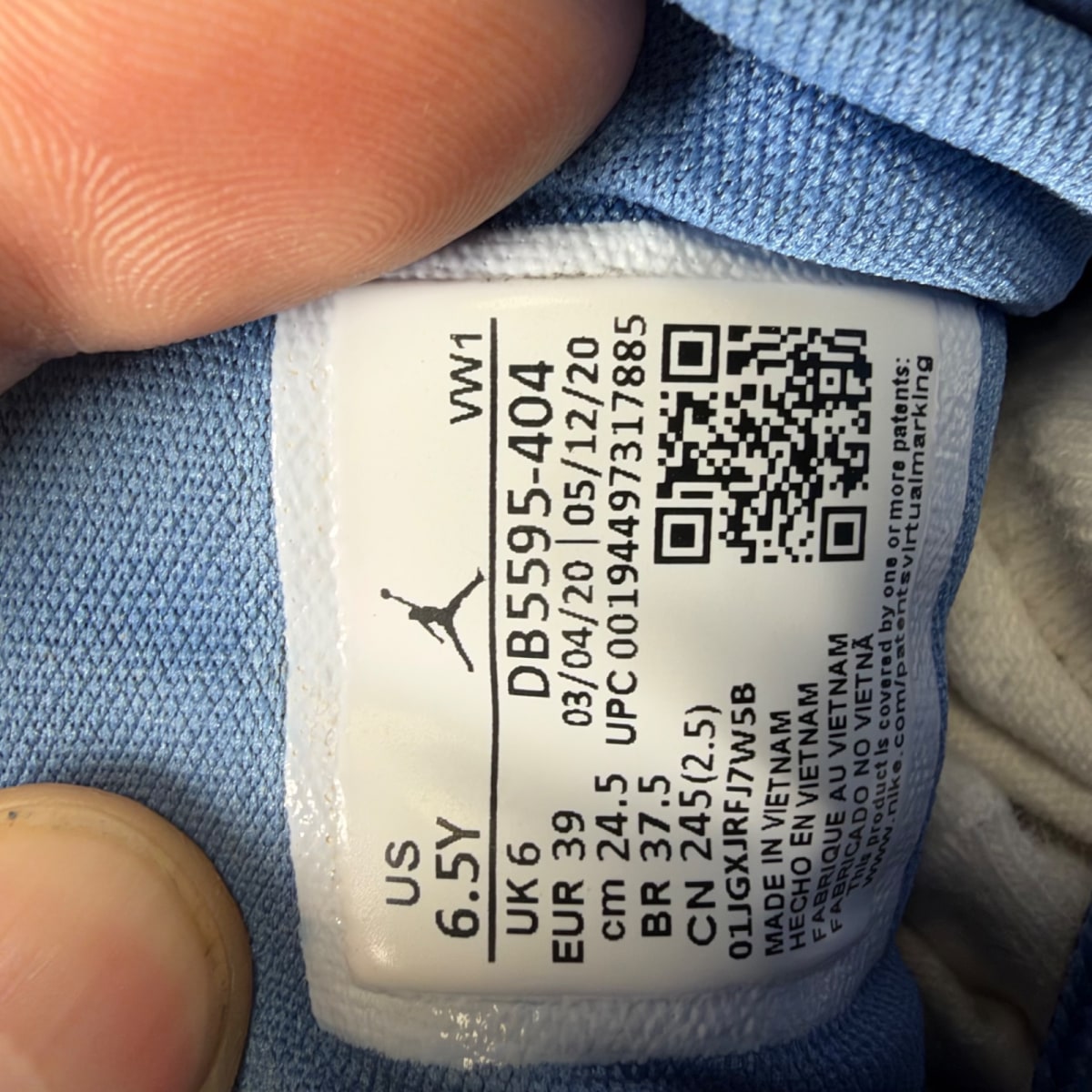 Jordan 12 Retro Indigo (GS) (Size 6.5Y) - Image 7