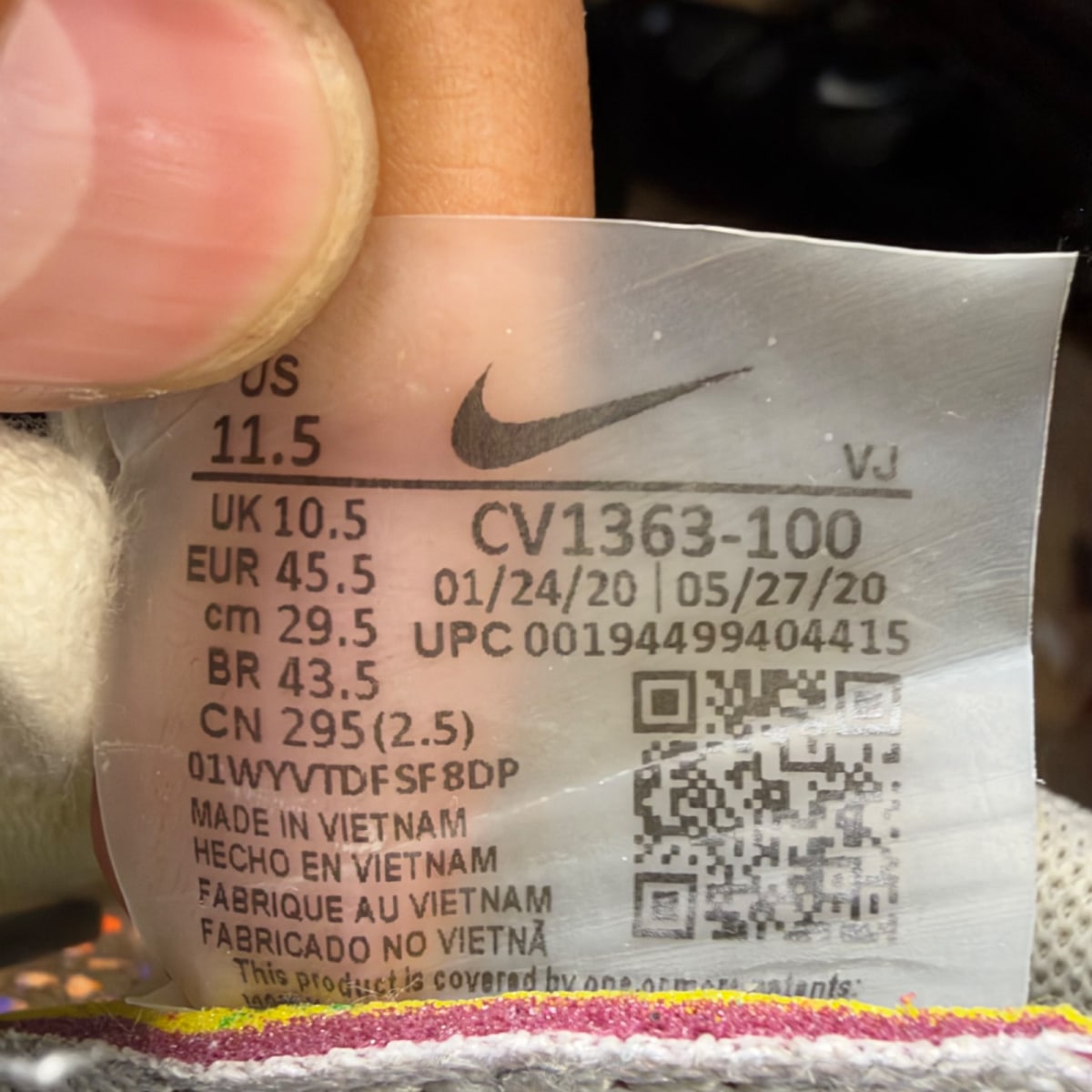 Nike Vaporwaffle sacai Sport Fuchsia Game Royal (Size 11.5) - Image 7