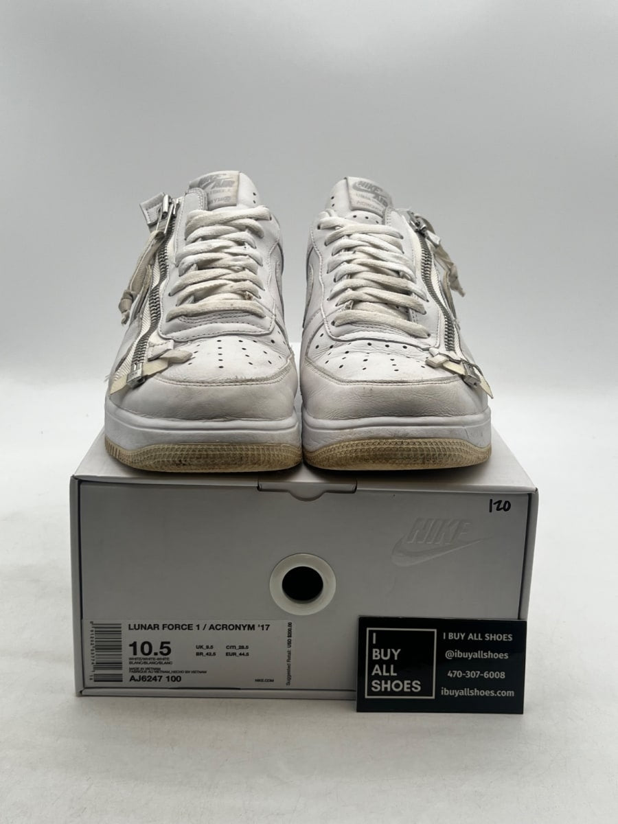 Nike Lunar Force 1 Low Acronym (AF100) 10.5 (Heavily Worn Pre-Owned) - Image 2
