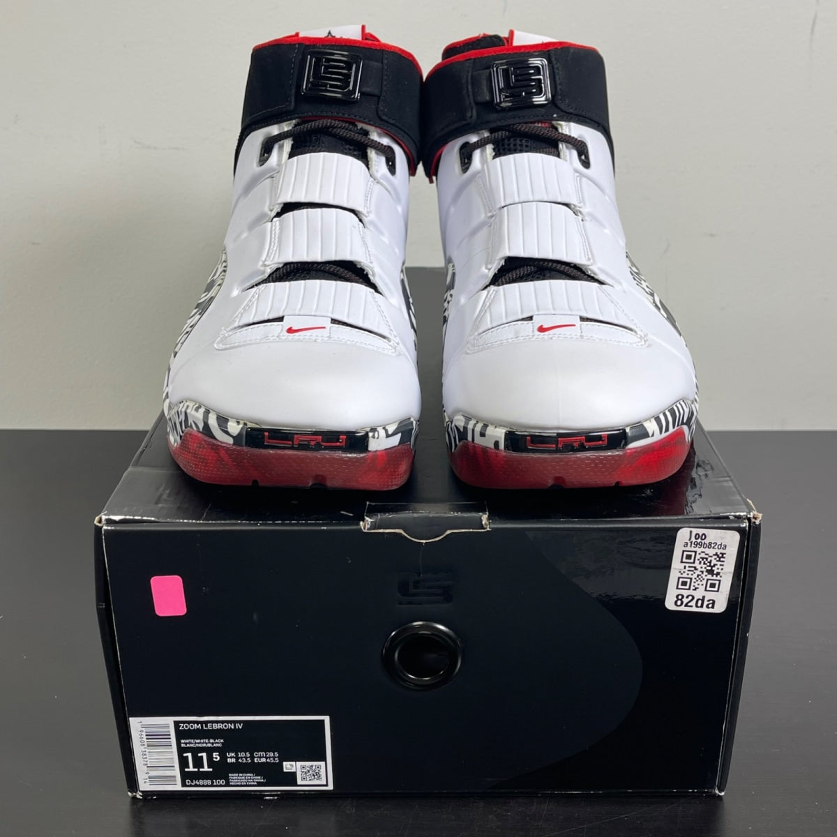Nike Zoom LeBron 4 'Graffiti' 2023 11.5 (Moderately Worn Pre-Owned)Nike - Image 2