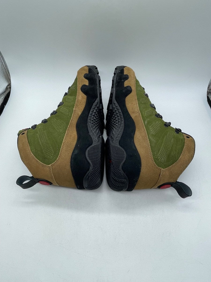 Jordan 9 Retro Boot NRG Military Brown 13 (Moderately Worn Pre-Owned)JordanMilitary Brown/Legion Green-University Red-Black - Image 6