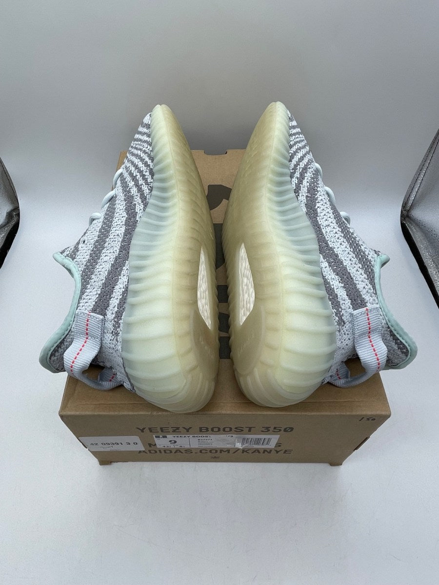 adidas Yeezy Boost 350 V2 Blue Tint 9 (Moderately Worn Pre-Owned) - Image 6