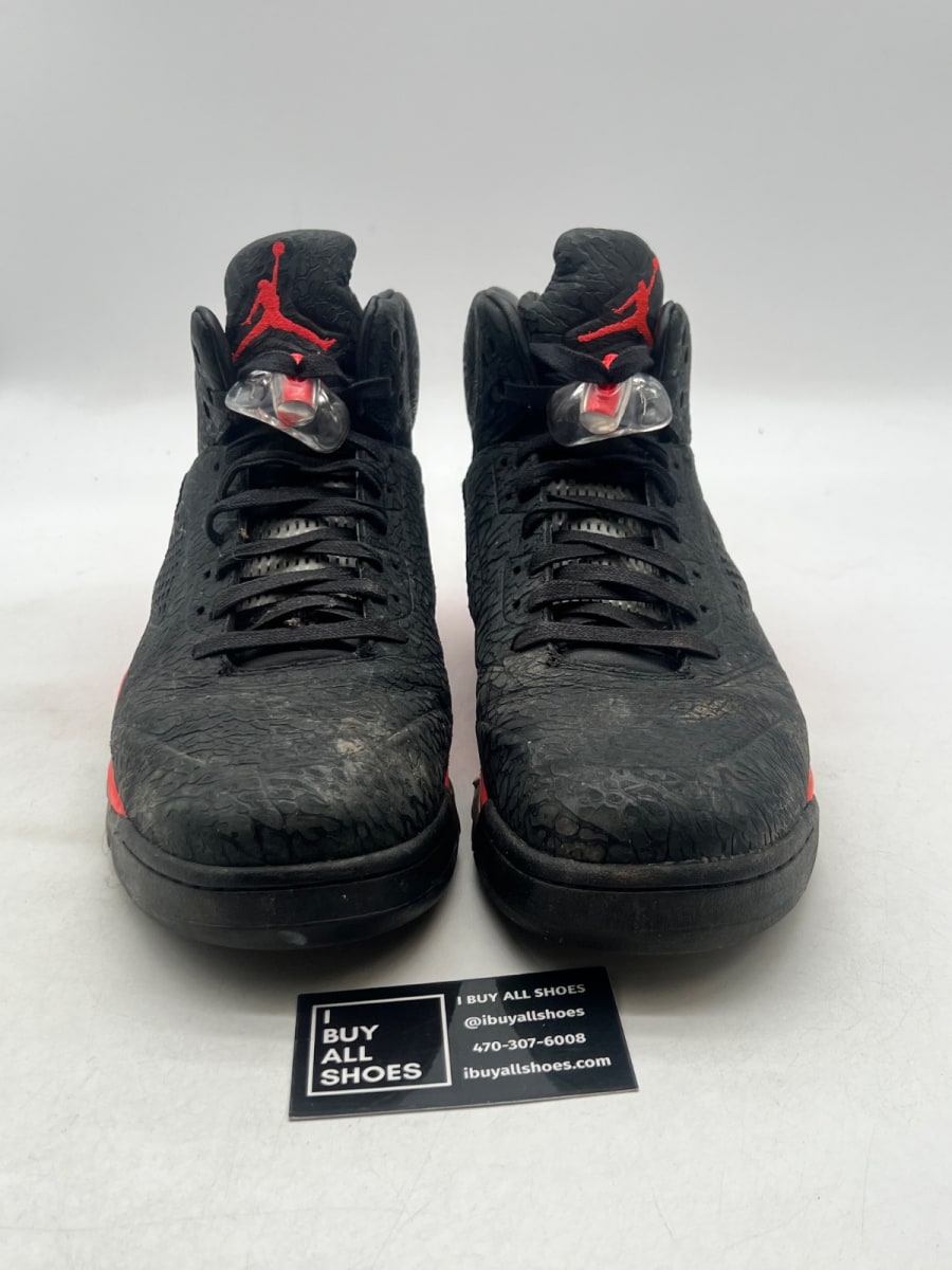 Jordan 5 Retro 3Lab5 Infrared 13 (Moderately Worn Pre-Owned) - Image 2