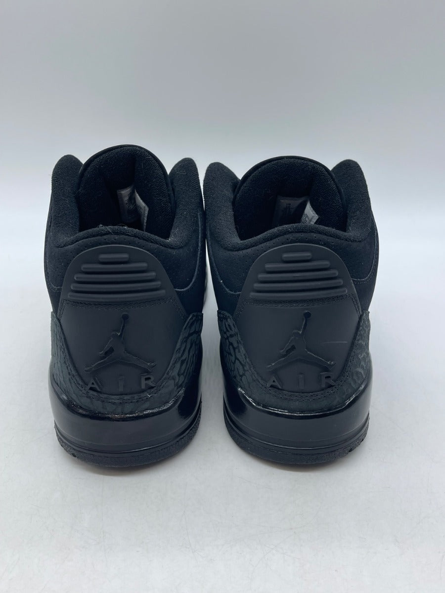 Jordan 3 Retro Black Cat (2025) 10 (Moderately Worn Pre-Owned)JordanBlack/Dark Charcoal/Black - Image 3