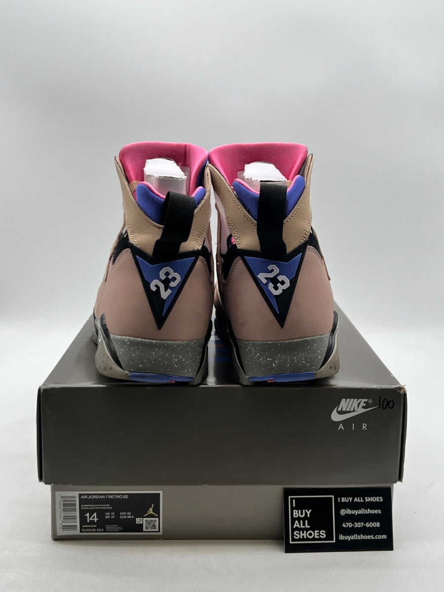 Jordan 7 Retro SE Sapphire 14 (Lightly Worn Pre-Owned) - Image 3