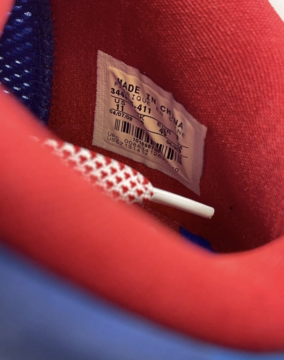 Nike Kobe 4 Philly (2009) 11 (Moderately Worn Pre-Owned)NikeVarsity Royal/White-Varsity Red - Image 8