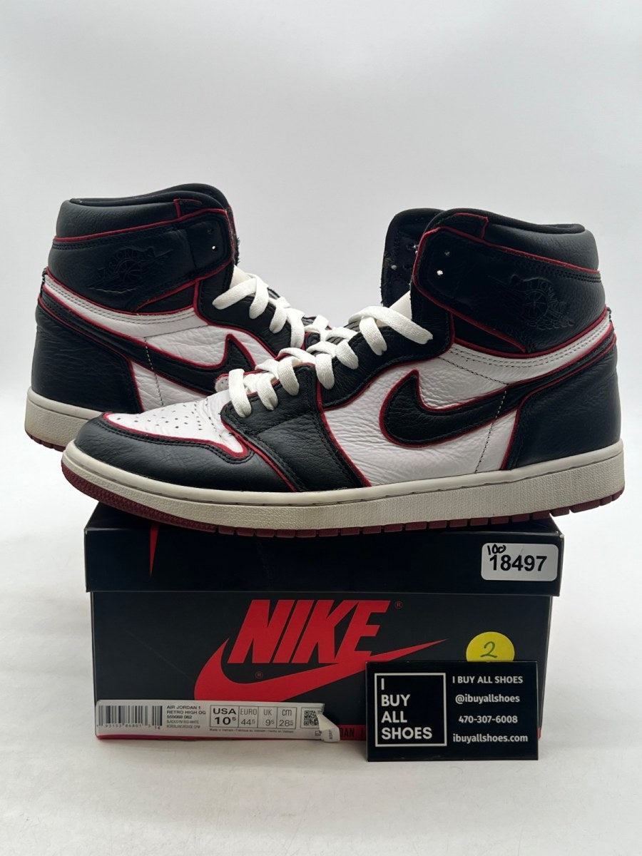 Jordan 1 Retro High Bloodline 10.5 (Moderately Worn Pre-Owned) - Image 1