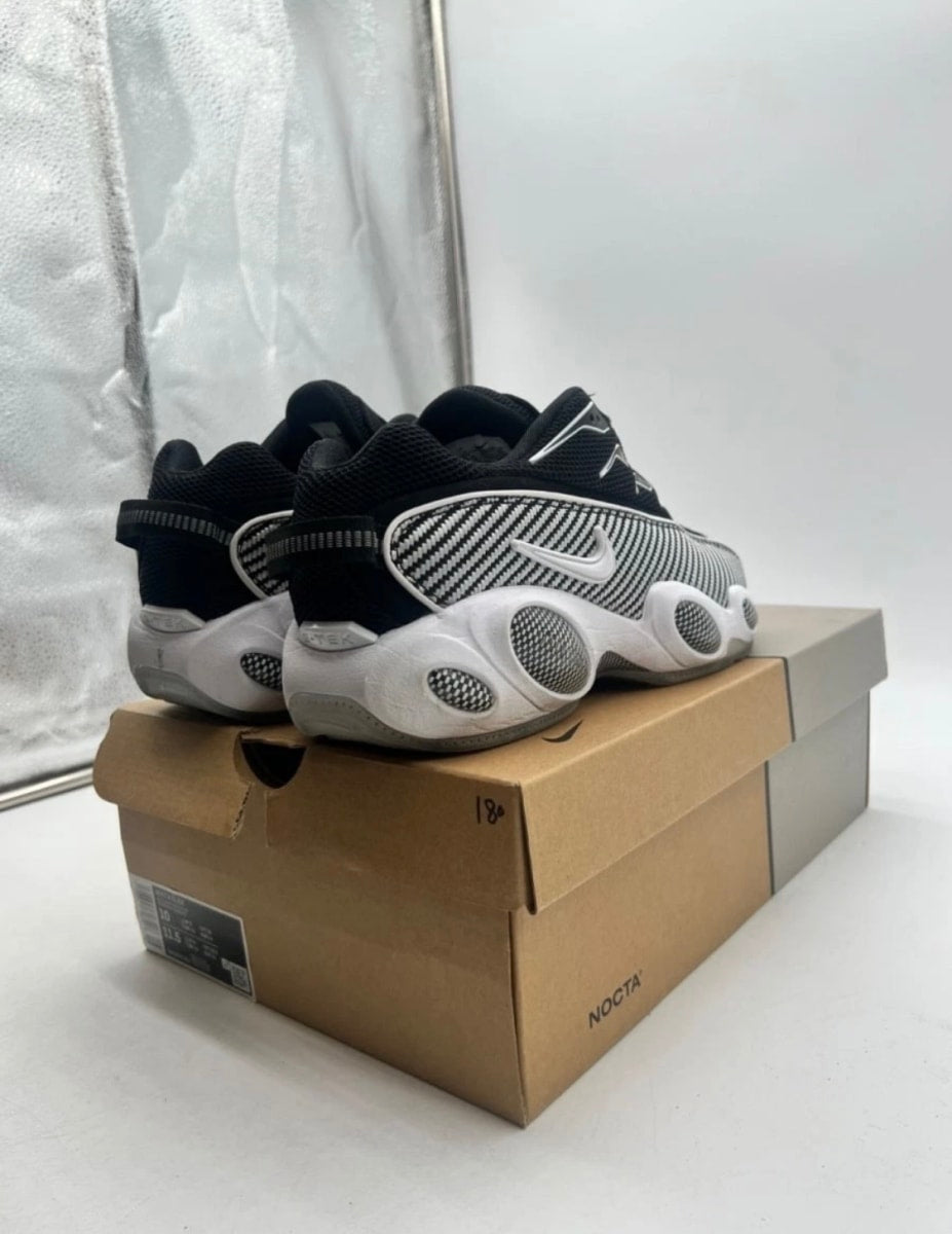Nike NOCTA Glide Drake Black 10 (Lightly Worn Pre-Owned)NikeBlack/White-White-Clear - Image 5