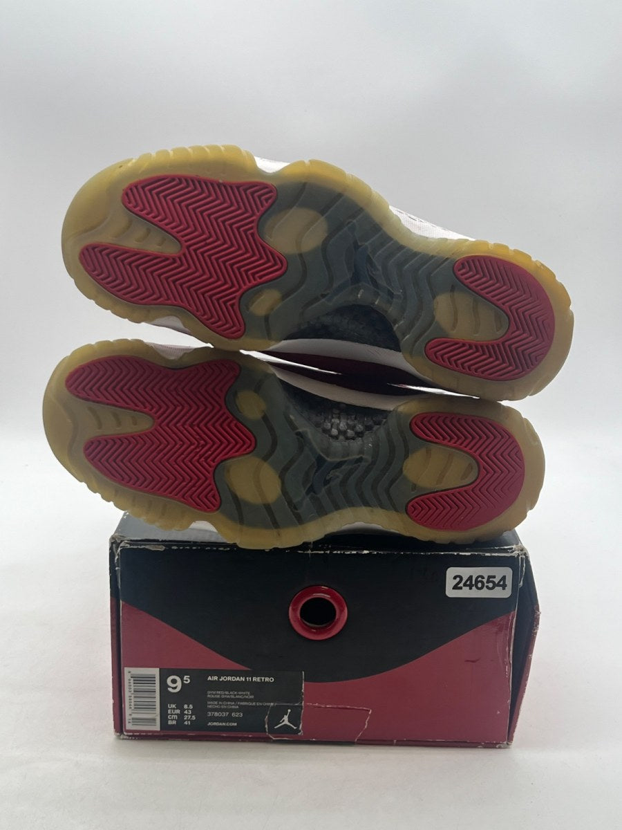 Jordan 11 Retro Win Like 96 9.5 (Heavily Worn Pre-Owned)JordanGym Red/Black-White - Image 6