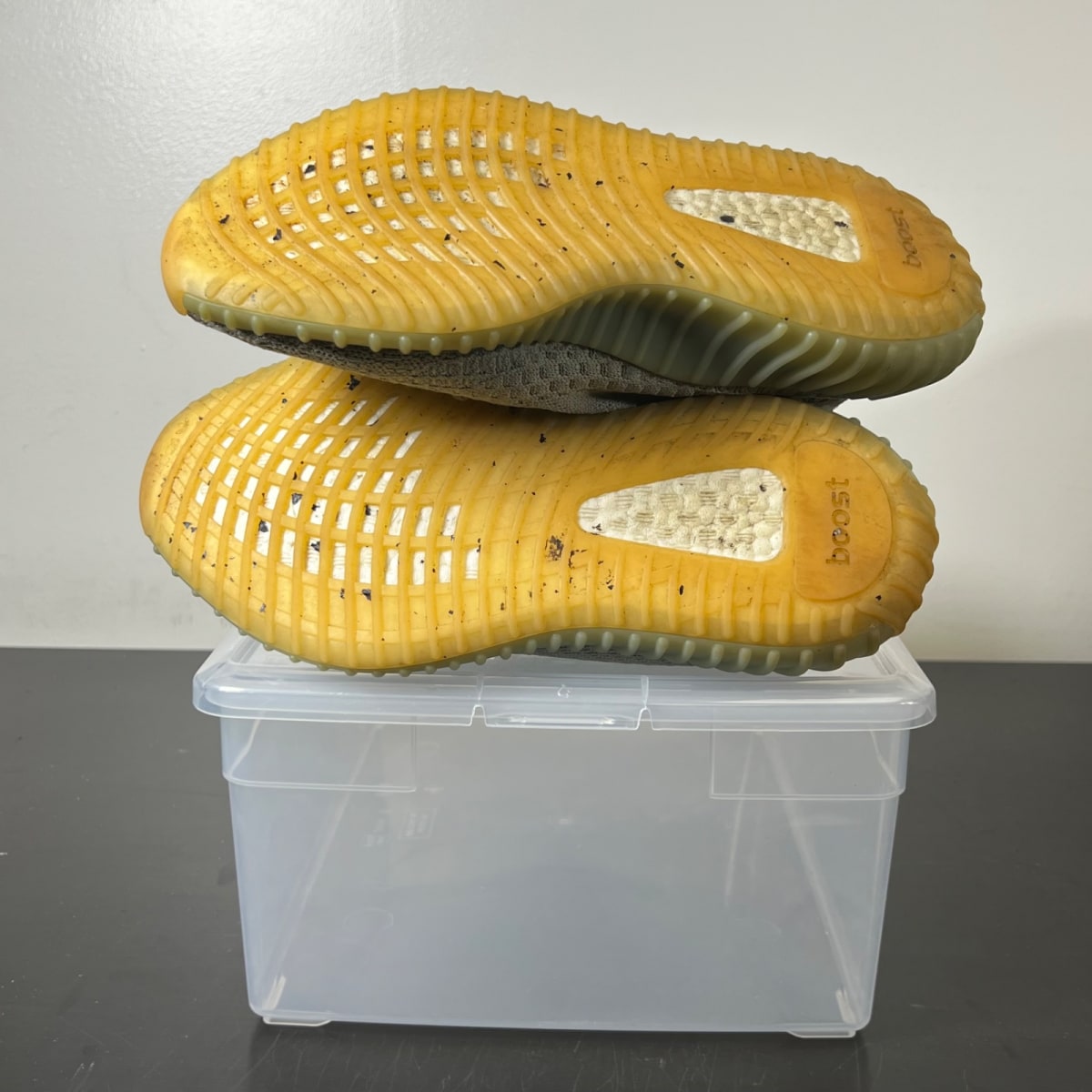 adidas Yeezy Boost 350 V2 Desert Sage 6.5 (Moderately Worn Pre-Owned)adidasDesert Sage/Desert Sage/Desert Sage - Image 5