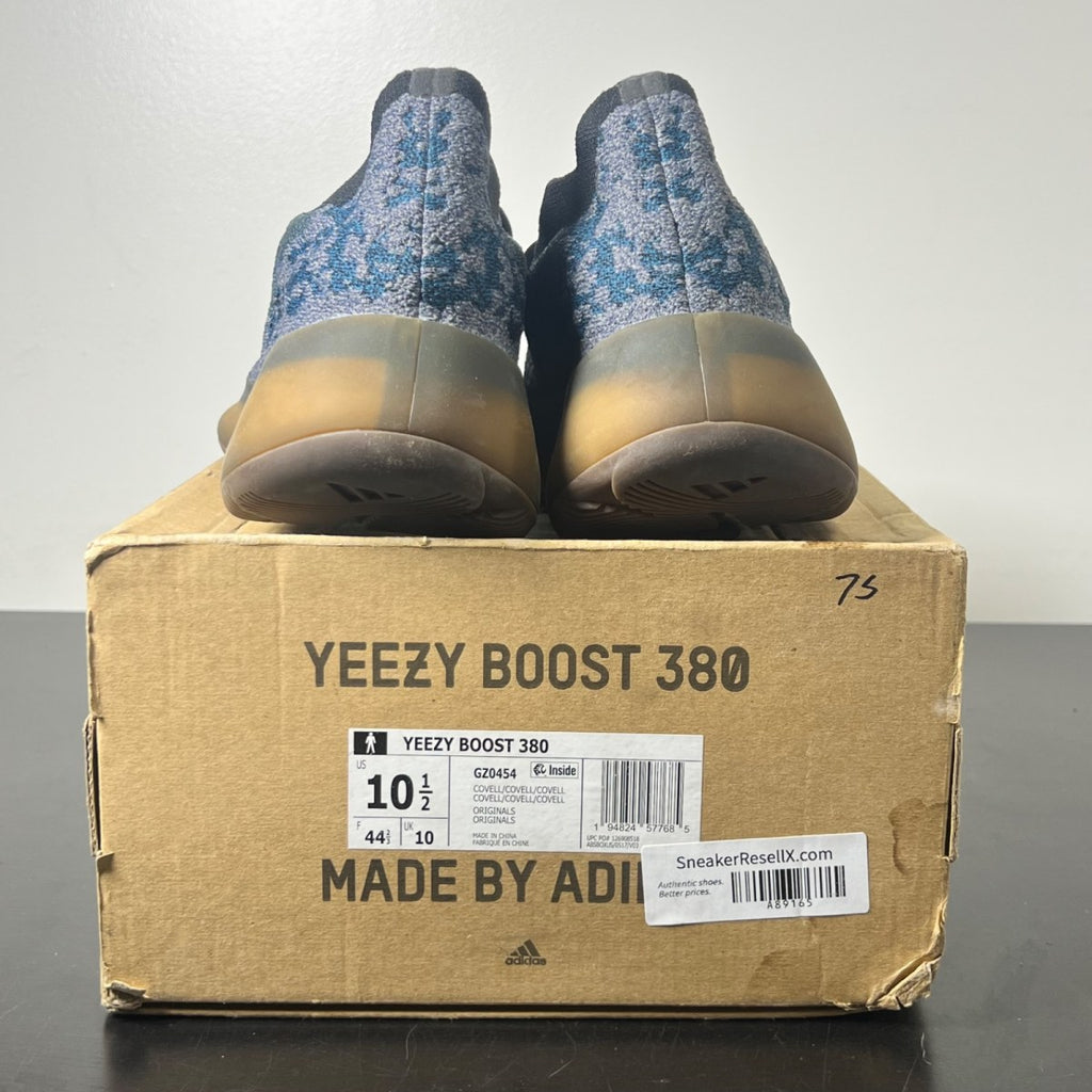 adidas Yeezy Boost 380 Covellite 10.5 (Lightly Worn Pre-Owned)adidasCovellite/Covellite/Covellite - Image 4