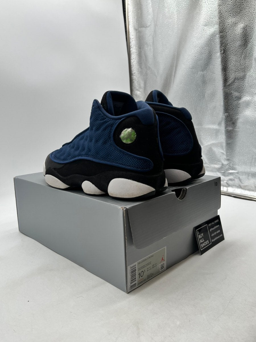 Jordan 13 Retro Brave Blue 10.5 (Moderately Worn Pre-Owned) - Image 4