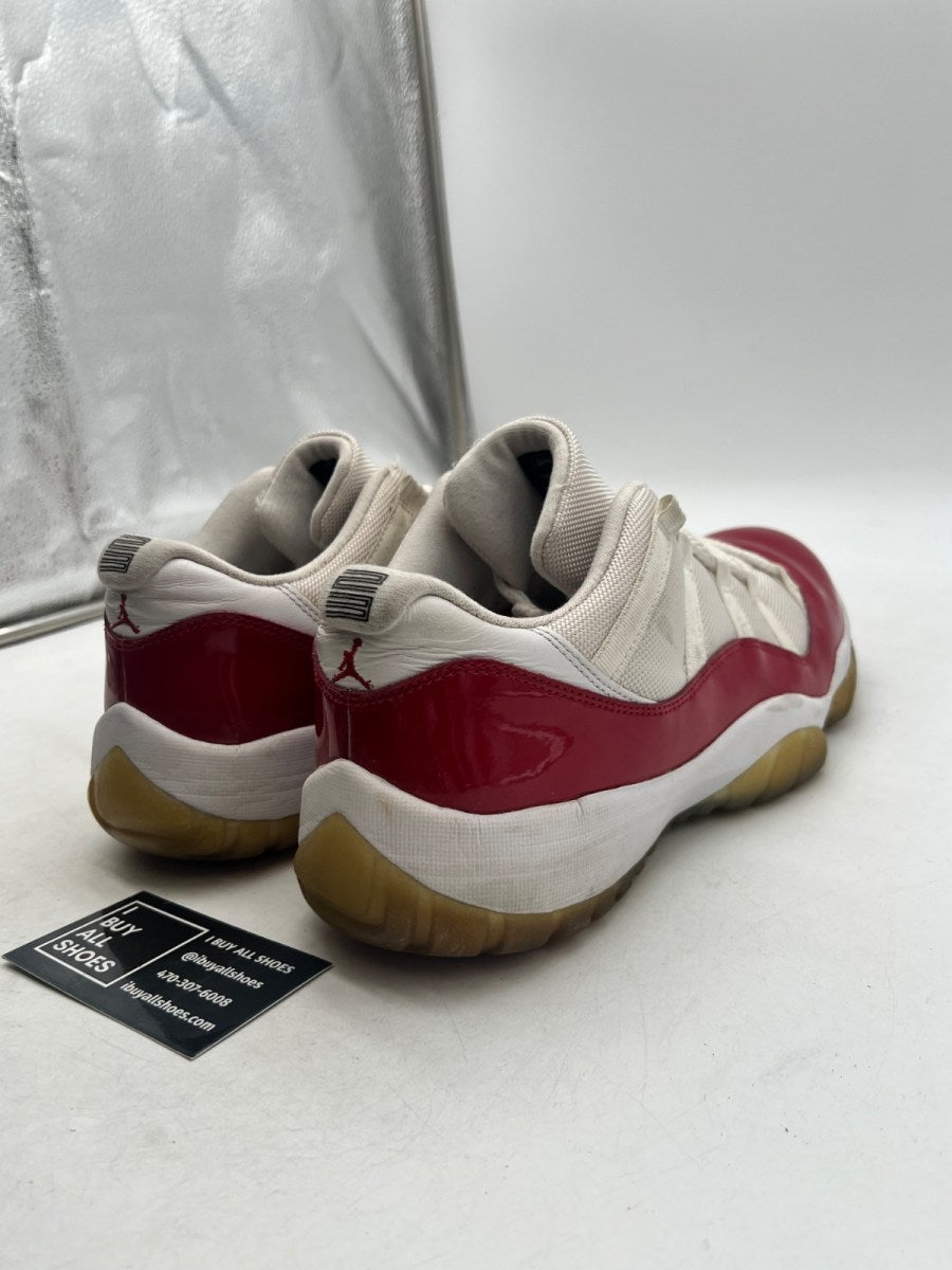 Jordan 11 Retro Low Cherry (2016) 11.5 (Heavily Worn Pre-Owned) - Image 5