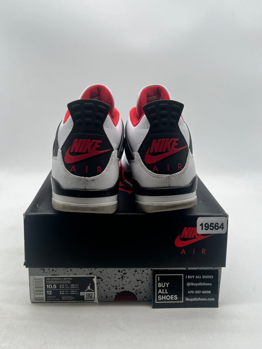 Jordan 4 Retro Fire Red (2020) 10.5 (Lightly Worn Pre-Owned) - Image 5
