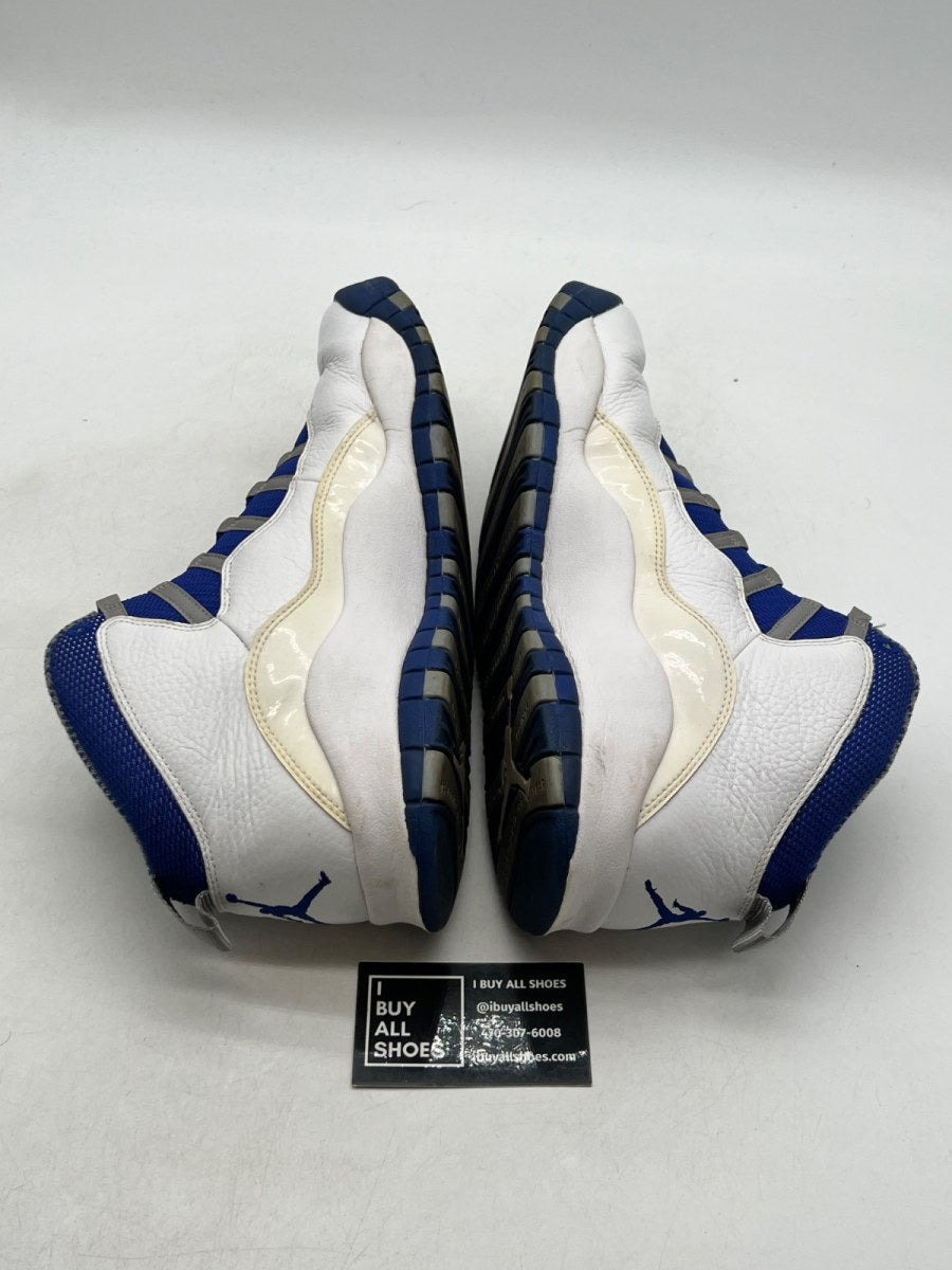 Jordan 10 Retro Old Royal 13 (Heavily Worn Pre-Owned) - Image 7