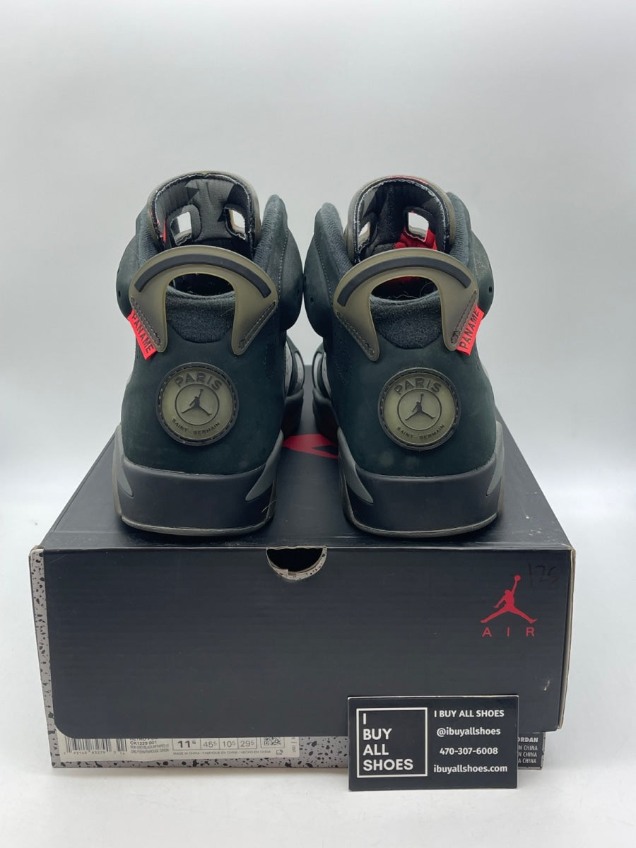 Jordan 6 Retro PSG Paris Saint-Germain 11.5 (Moderately Worn Pre-Owned) - Image 3