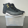 Jordan 12 Retro Reverse Taxi 11 (Moderately Worn Pre-Owned)JordanBlack/White-Taxi-Black - Image 1