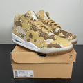 Jordan 3 Retro WNBA Desert Camo (Women's) 12W (Moderately Worn Pre-Owned)JordanDark Driftwood/Sail/Hemp/Velvet Brown/Brilliant Orange/White - Image 1