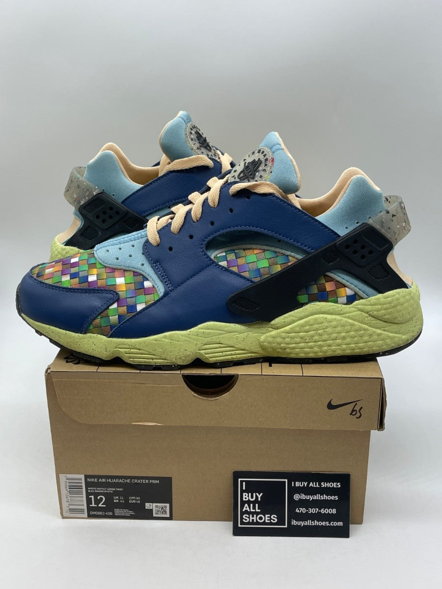 Nike Air Huarache Crater Premium Mystic Navy 12 (Moderately Worn Pre-Owned) - Image 1