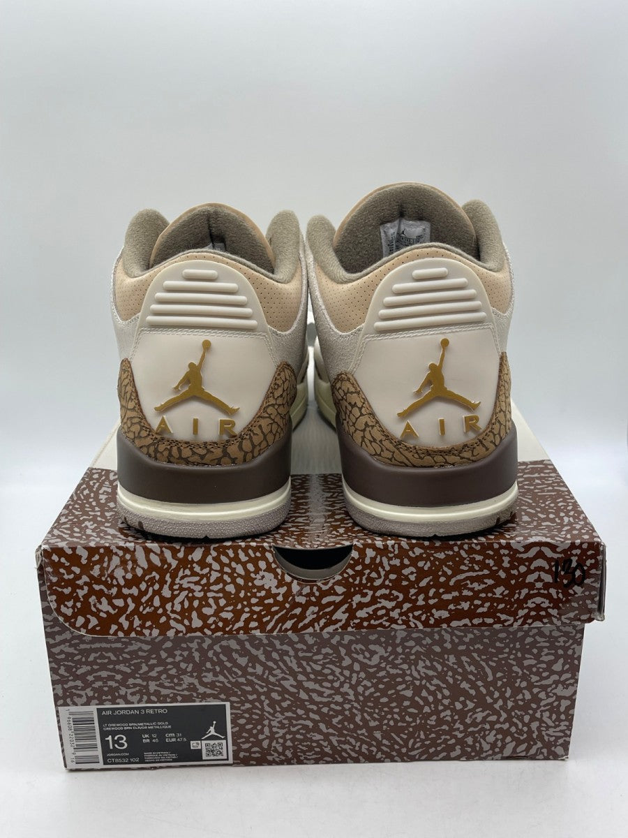 Jordan 3 Retro Palomino 13 (Moderately Worn Pre-Owned) - Image 3