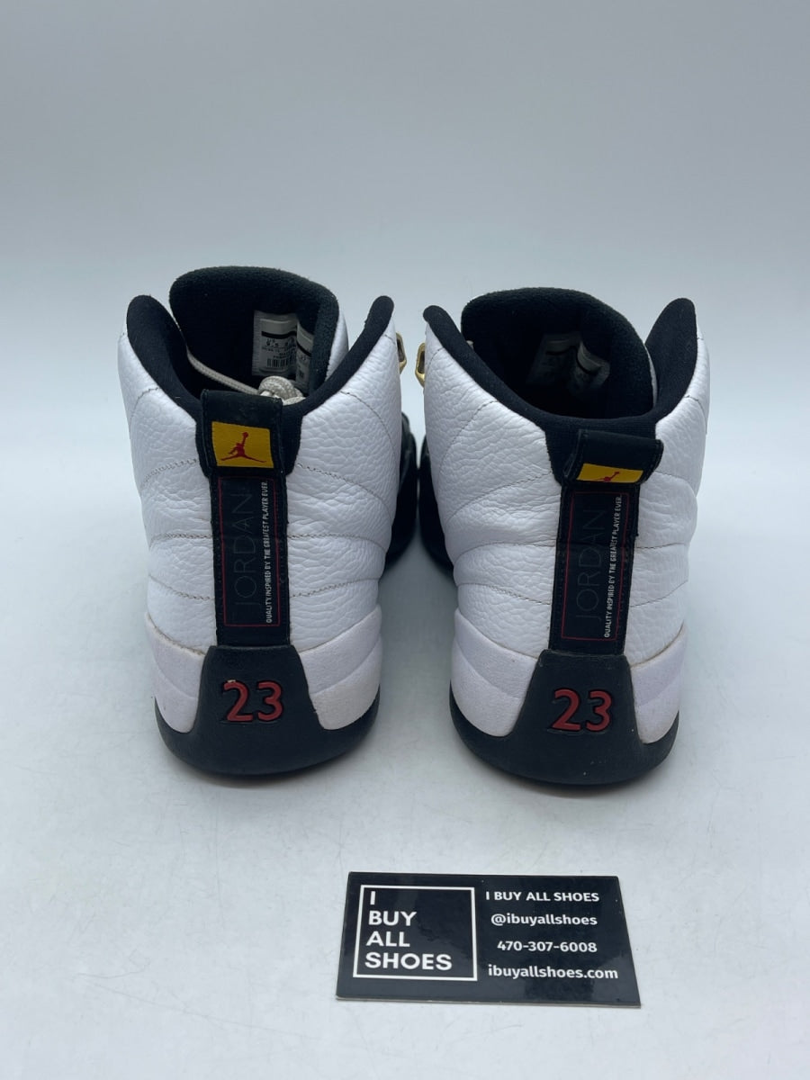 Jordan 12 Retro Taxi (2013) 9.5 (Heavily Worn Pre-Owned) - Image 3