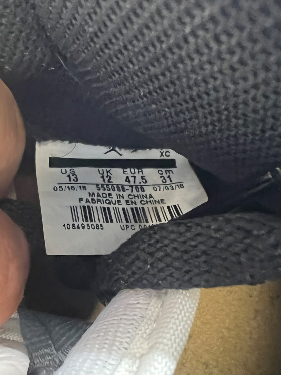 Jordan 1 Retro High Rookie of the Year 13 (Heavily Worn Pre-Owned) - Image 6