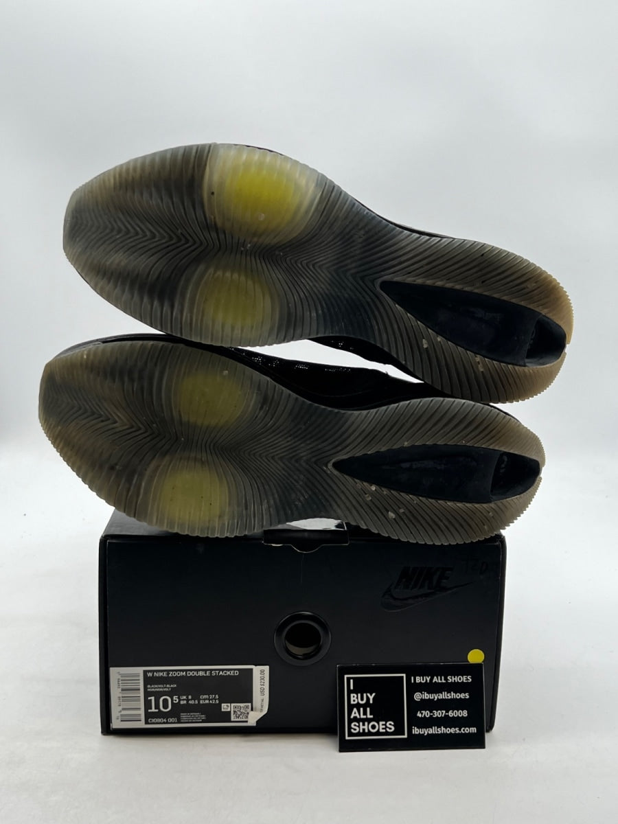 Nike Zoom Double Stacked Black (Women's) 10.5W (Lightly Worn Pre-Owned) - Image 8